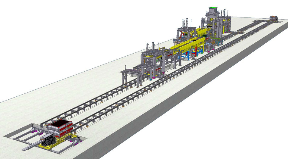 Foundry cooling | casting mold handling