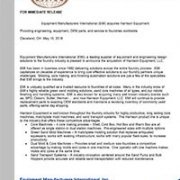 harrison press release 1