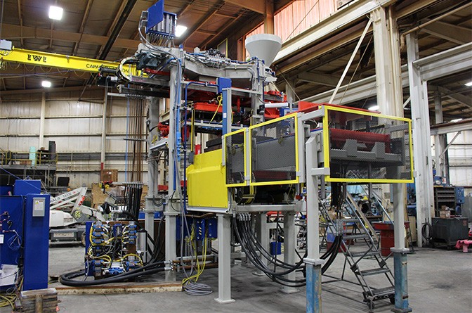 high productiong hot box machine